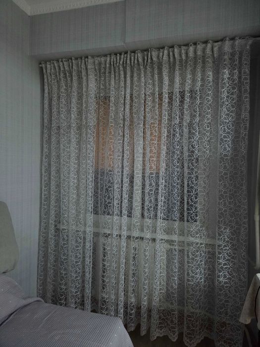 Продадим 3 штуки тюль белую