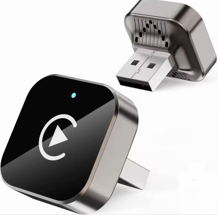 Adaptor auto wireless Carplay Android Auto, conexiune BT si WiFi