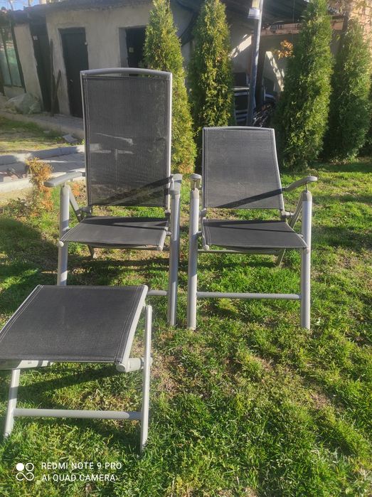 Сгъваеми алуминиеви столове