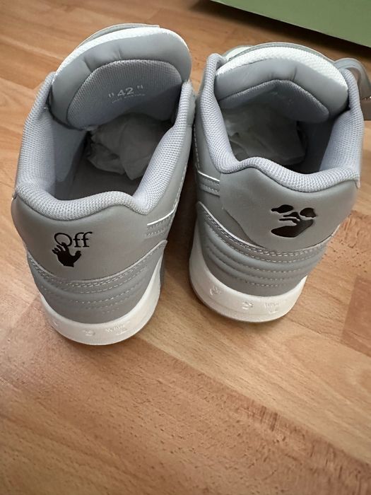Off-White Out Off Office gri marimea 42
