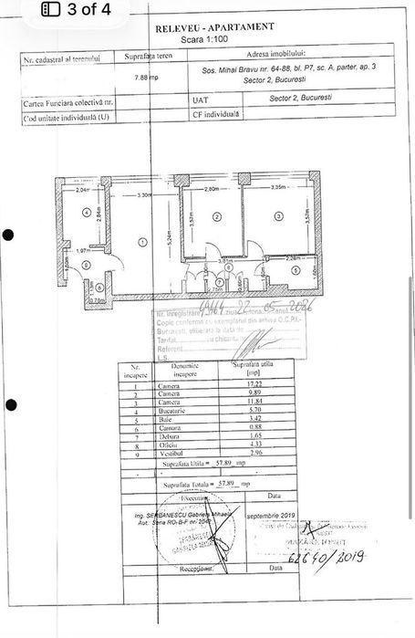 Mihai Bravu | Obor | Dimitrov | Apartament 3 camere | comision 0%