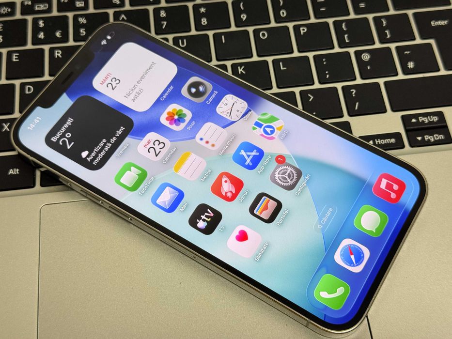 iPhone 12 Pro Max, Silver, 128Gb |Acceptam Schimburi| Cod - G677