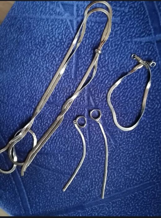 Комплект украшений (серьги, колье, браслет)