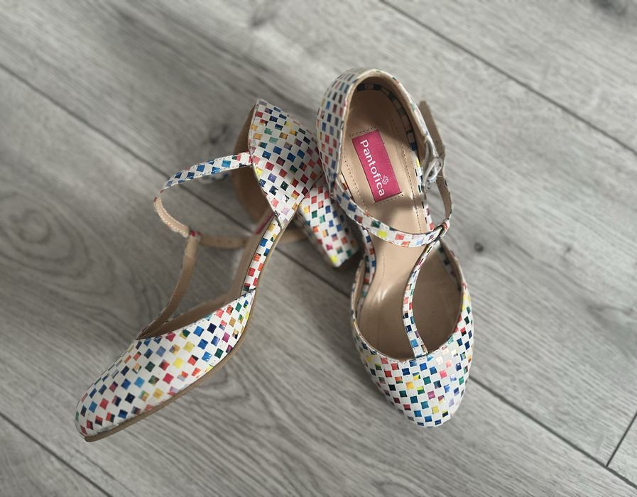 Pantofi Pantofica piele naturala 34