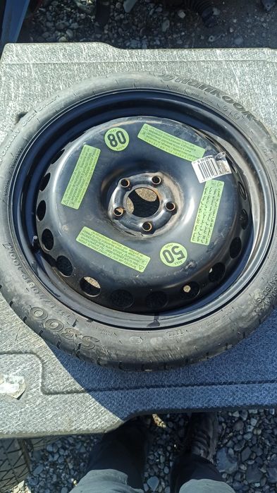 Roata rezerva slim Audi A4 B8 B8.5 R19 originala