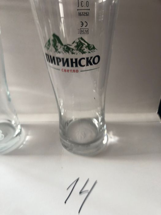 Стъклени чаши за бира и др.