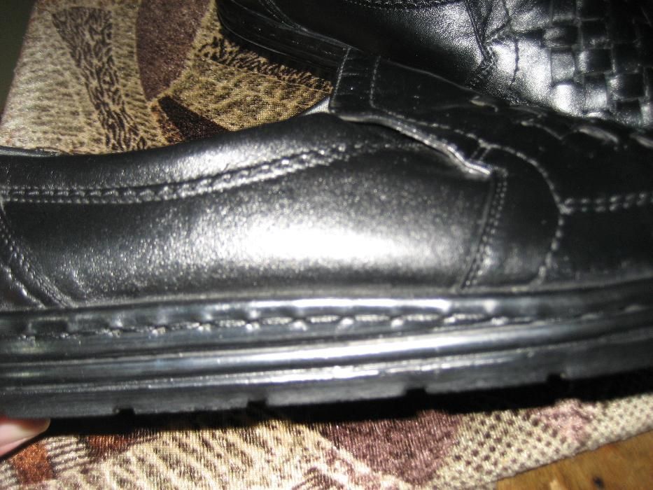 Pantofi masura 46 din piele naturala