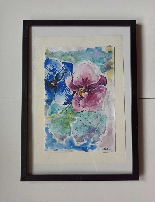 Авторски акварел.