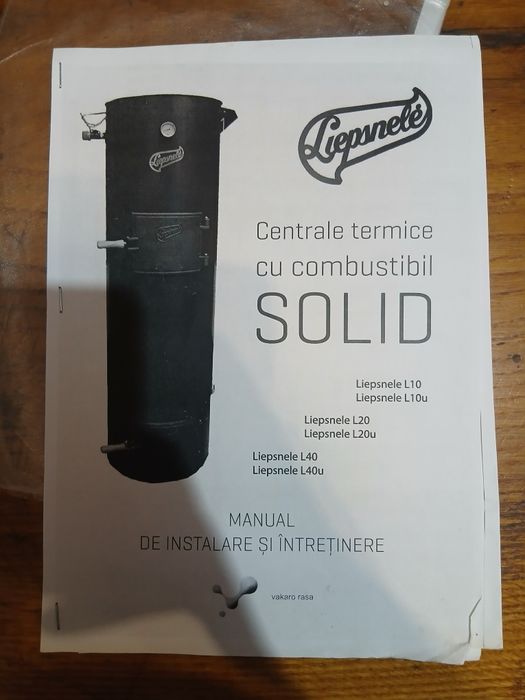 Centrala termica  cu combustibil solid Liepsnele