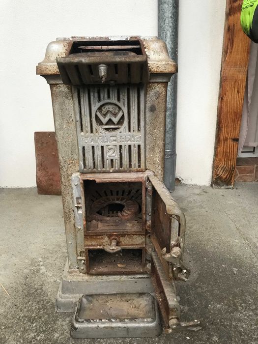 Винтидж печка на дърва и въглища Вулкань