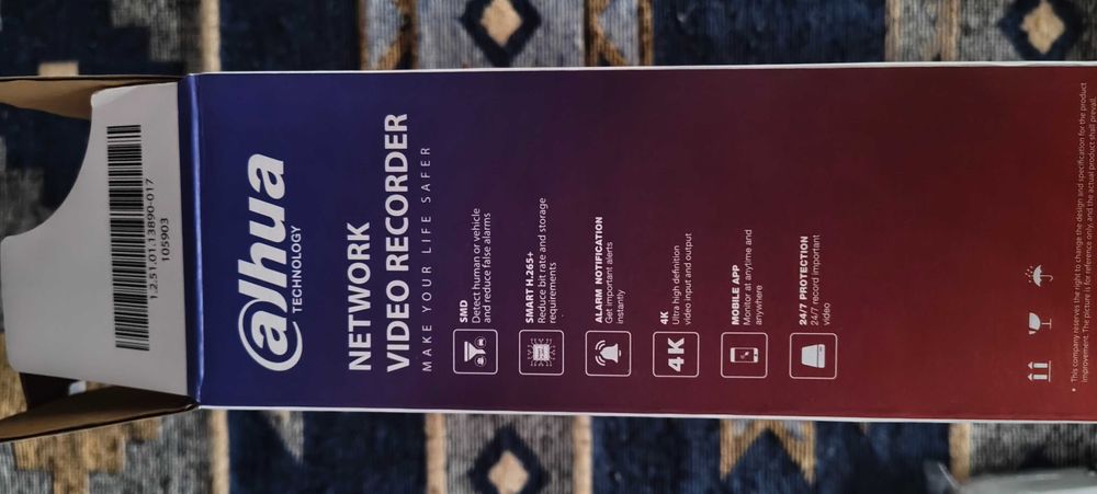 Nvr Dahua nou sigilat.