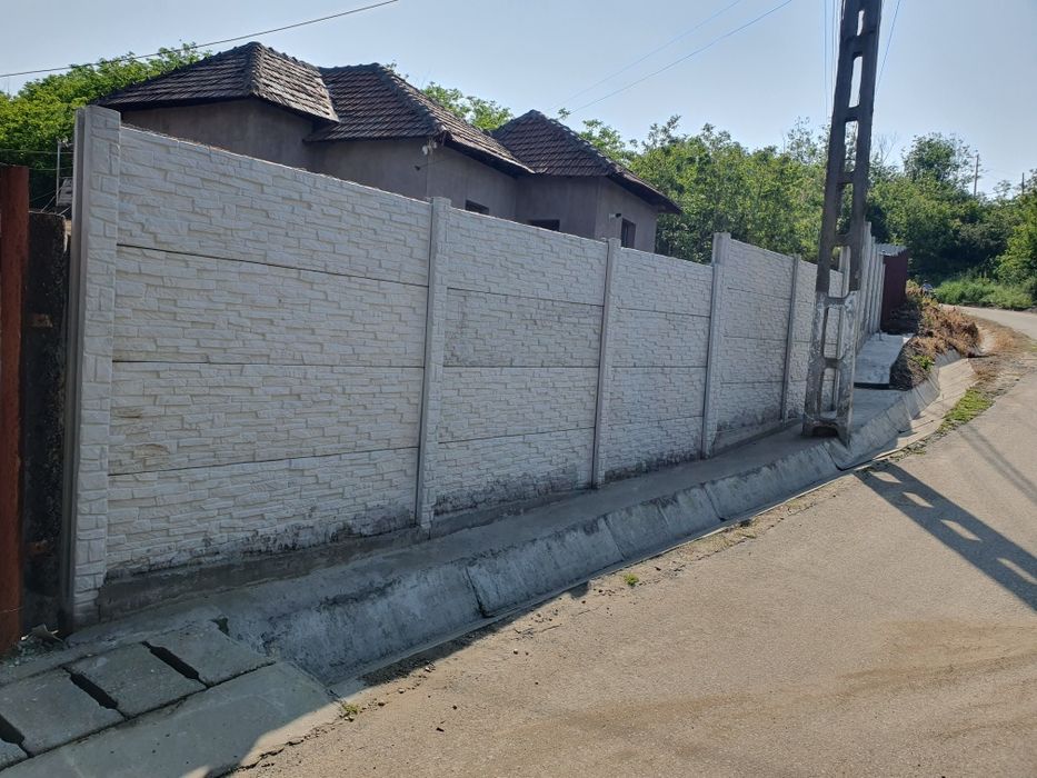 Gard placi beton