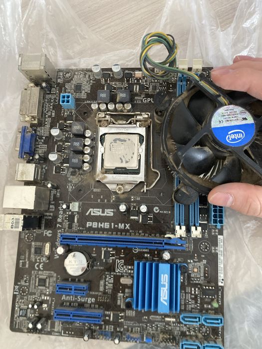 Плата и процерос для пк