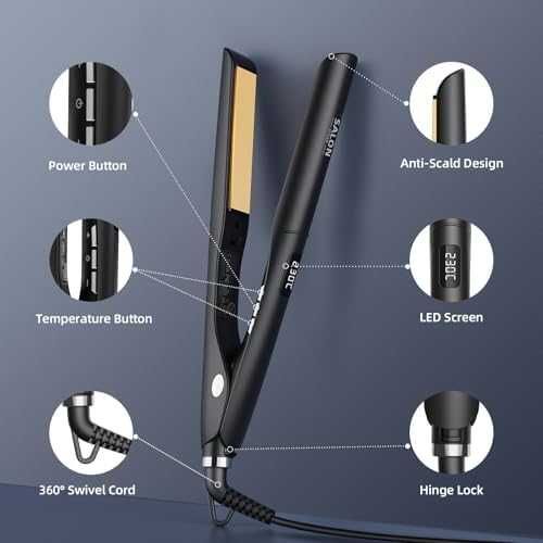 Нова Dekuri преса за коса 2 в 1, 20 млн йона, 30 сек, титаниеви плочи