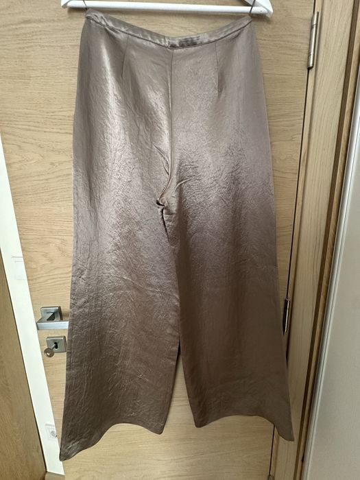 Нов сатенен панталон Massimo Dutti - 38 размер