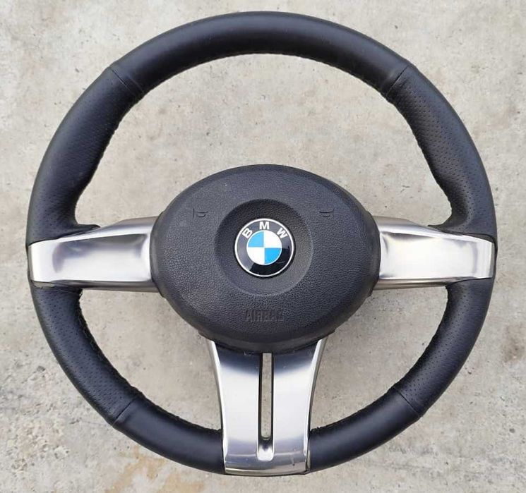 Volan BMW Z4 E85 cu airbag piele perforata