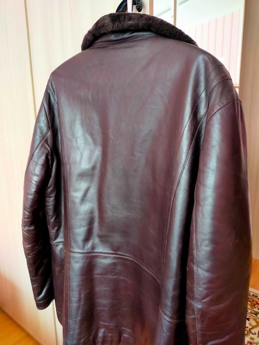 Куртка кожаная, мужская!