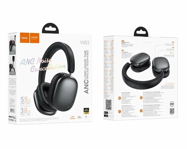 Hoco W63 ANC Bluetooth наушники | Активное шумоподавление