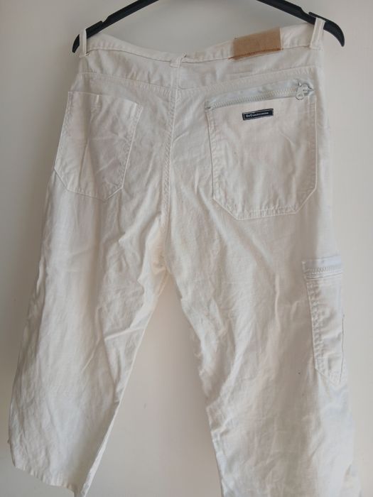 Vand pantaloni bumbac 3/4 de vara barbati masura XL putin purtati stare perfecta