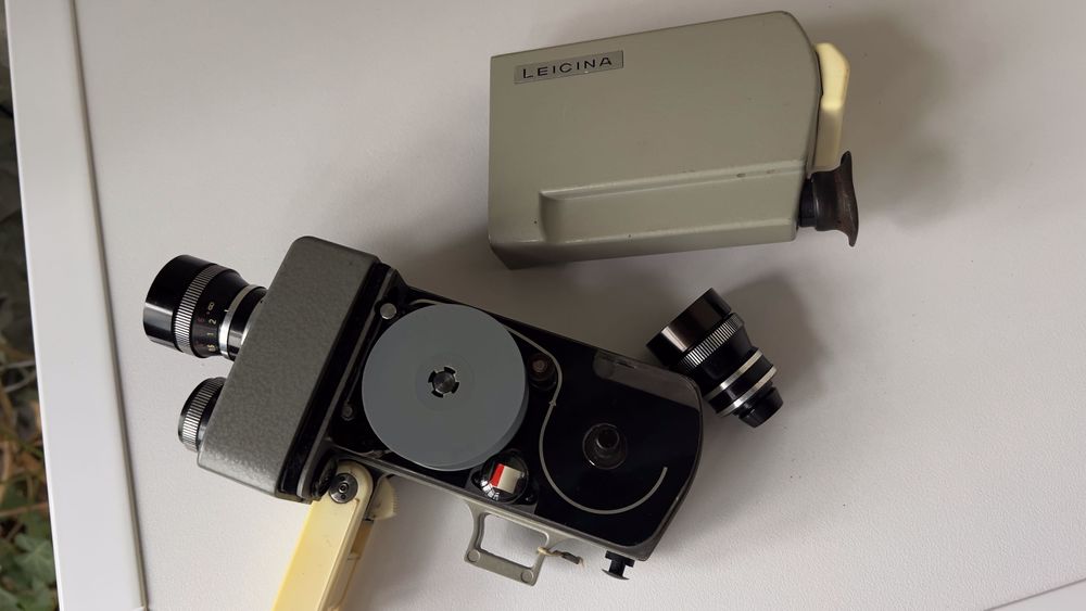 Vintage Leitz Wetzlar Leica LEICINA 8S analoge Filmkamera 8 mm.