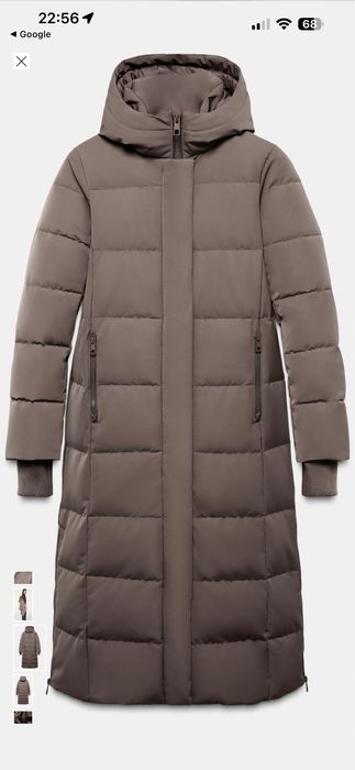 Дълго дебело зимно яке ЗАРА