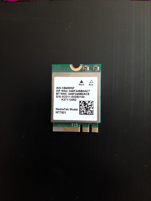 Wi fi модуль MediaTek MT7921