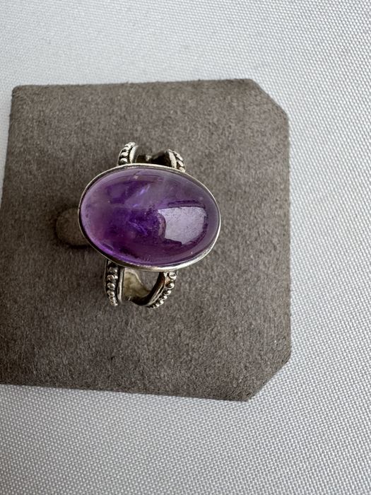 Inel argint ametist