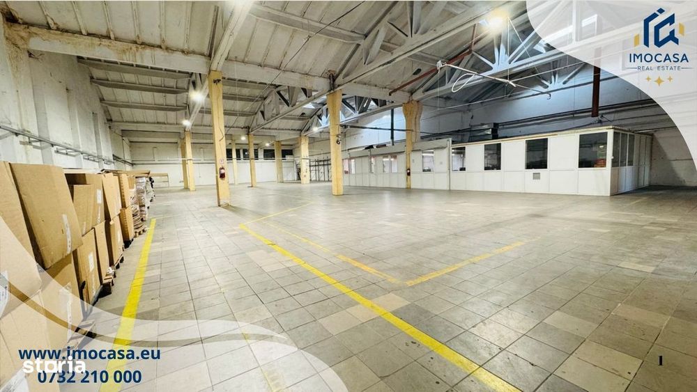 Hală de închiriat divizată, dotată Aradul nou 500-4000 mp
