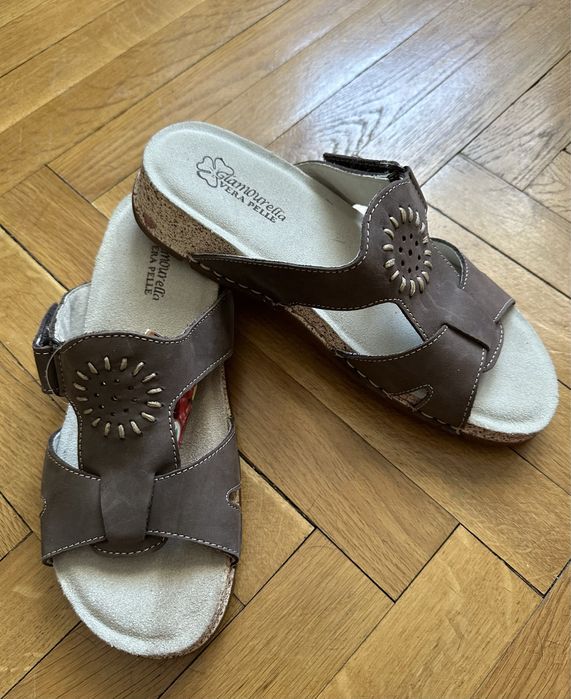 Дамски чехли Geox и Salamander 37 и 38н