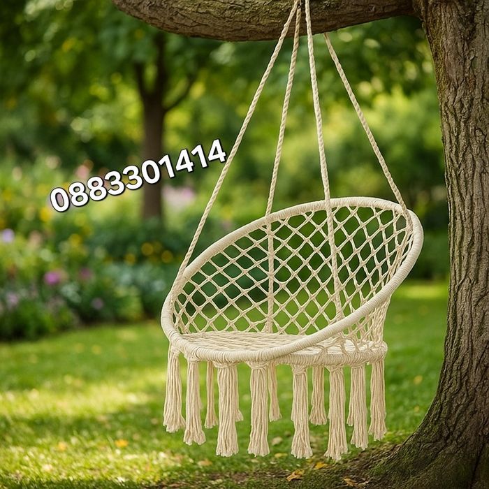 Намаление! Висяща люлка Хамак Градинска люлка Стол за балкон Различни цветове