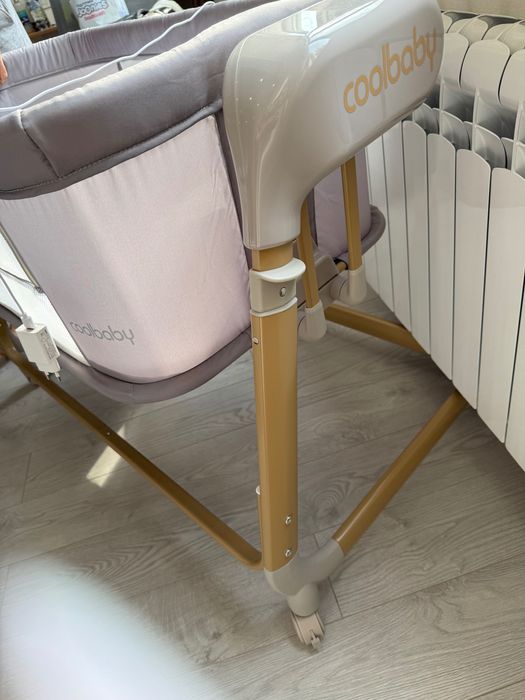 Детская приставная кроватка