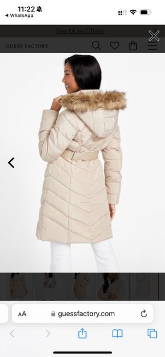 Куртка GUESS S (утиный пух)