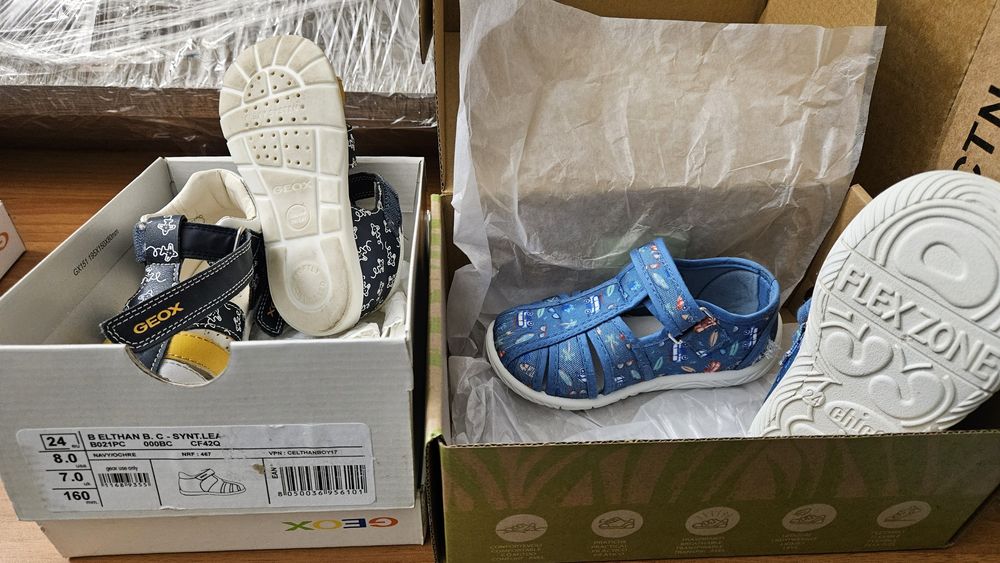 Детски (бебешки) обувки/сандали/пантофи на PUMA, Geox, Chicco