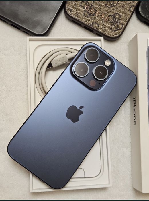 Iphone 15 pro 128GB Blue Titanium stare CA NOU Full box