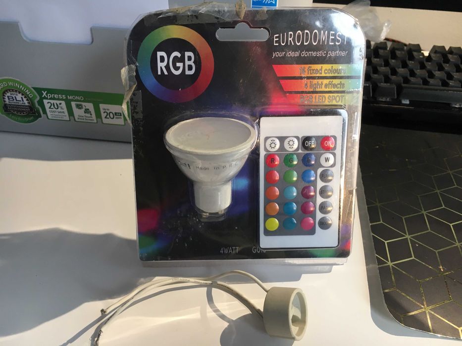 RGB Led лампа GK10