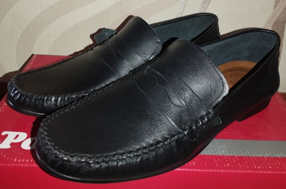 Мужские турецкие макасины.Натуральная кожа