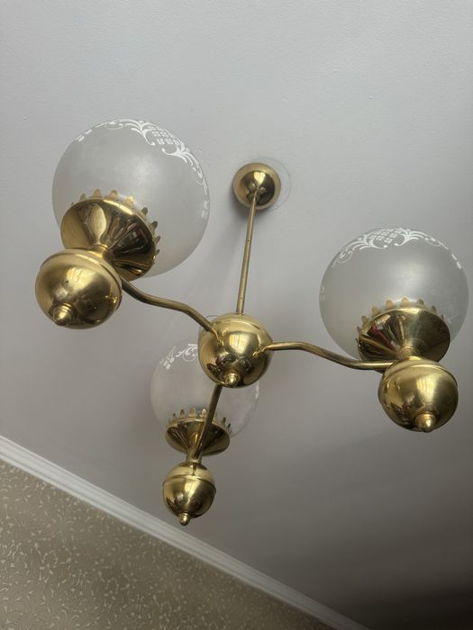 Люстра винтажная Польша