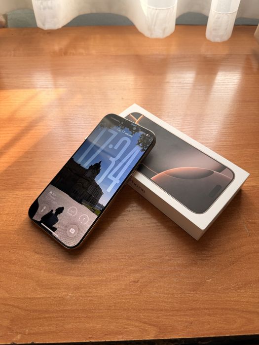 Продается IPhone 16 Pro Max 256 Desert Titanium!
