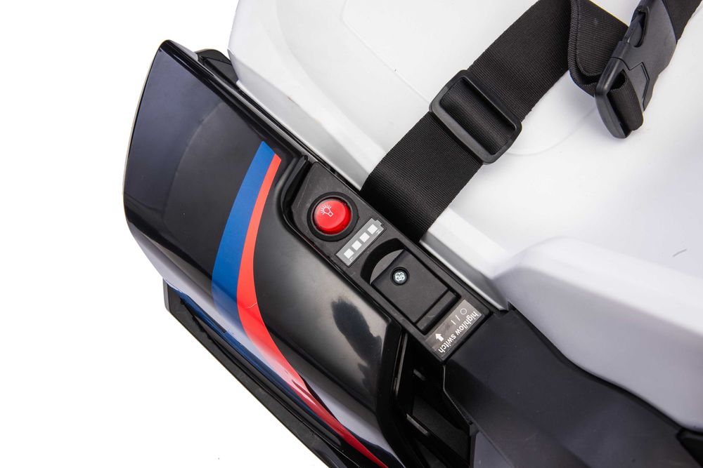 Kart electric cu sasiu ajustabil, BMW Motosport 2x 250W 24V, #RED