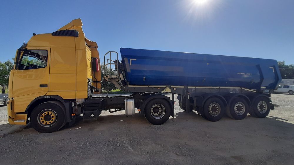 Ansamblu VOLVO 2011 EEV + bascula SCHWARZMULER HARDOX din 2015