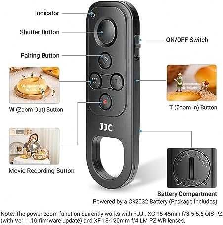 JJC TG-BT1 - minitrepied cu telecomanda/declansator pentru Fujifilm