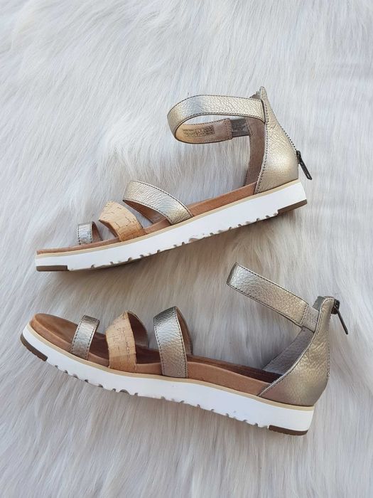 Дамски сандали UGG №37/38 естествена кожа