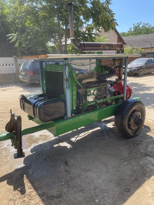 Vand motopompa irigatii cu motor de daf in 6 pistoane si pompa landini in 3 turbine