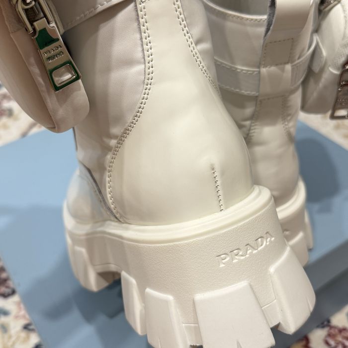 Белые ботинки Prada 1:1
