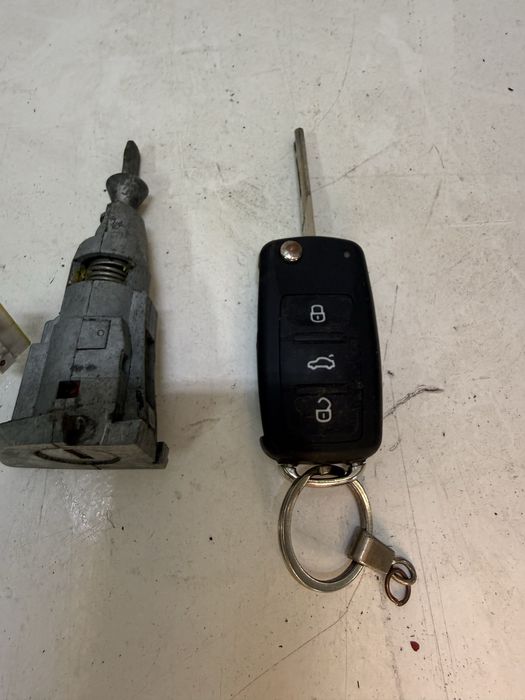 Contact pornire butuc portier cheie briceag VW Golf 6 Scurt Hatchback Original
