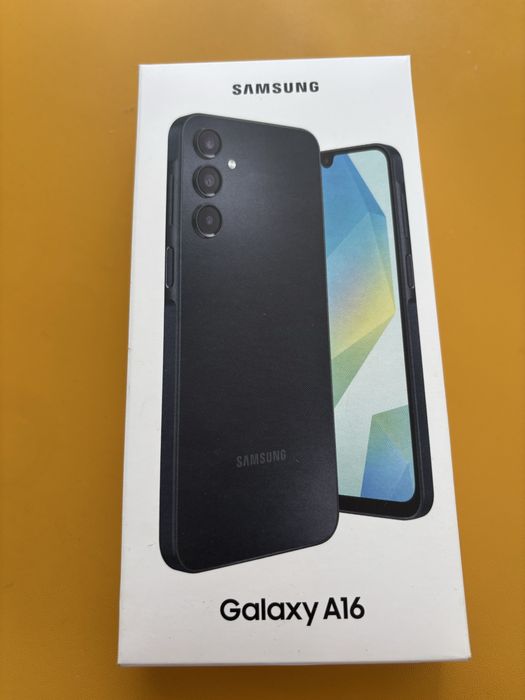 Telefon Samsung Galaxy A16 negru varianta 4 GB RAM / 128 GB stocare, Dual SIM