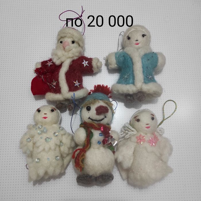 Ёлочные игрушки СССР и современные.