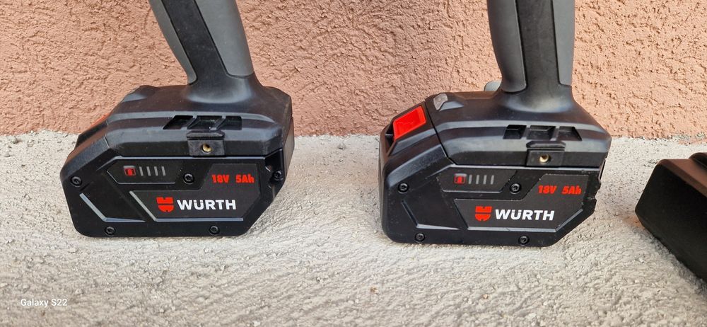 Wurth autofiletanta pe acumulator.