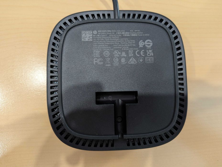 Stație de Andocare HP USB-C Dock G5 alimentator original 120W  inclus