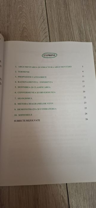 Carte bacademia logică